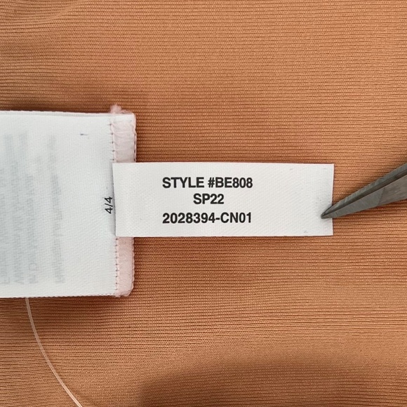 J. Crew Women's Ribbed Cheeky Bikini Swim Bottom Size M Pink High Waist Beach - Picture 7 of 8